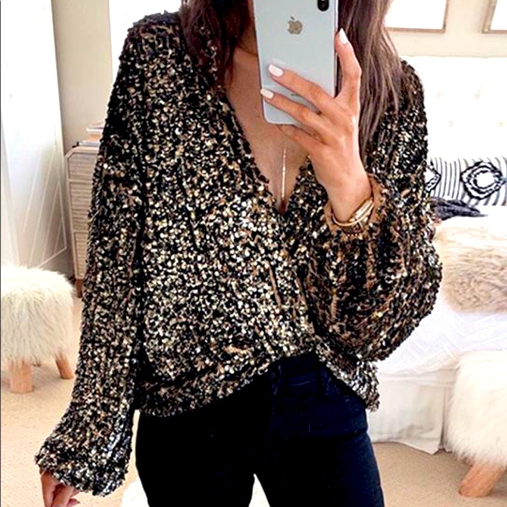 Black sequin surplus too